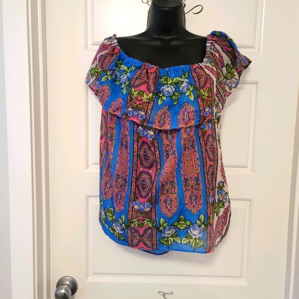 Beautiful Colorful Buffalo top